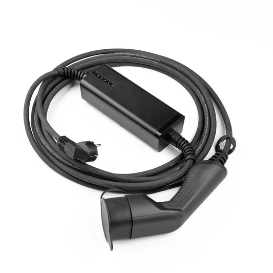 Borne de recharge voiture électrique mobile 3.6KW type2-schuko