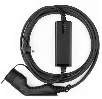 Borne de recharge voiture électrique mobile 3.6KW Type2-Schuko