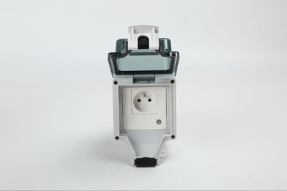 Prise Renforcée  16A IP66 Voiture électrique avec Arrêt Automatique et Indicateur LED Intégré